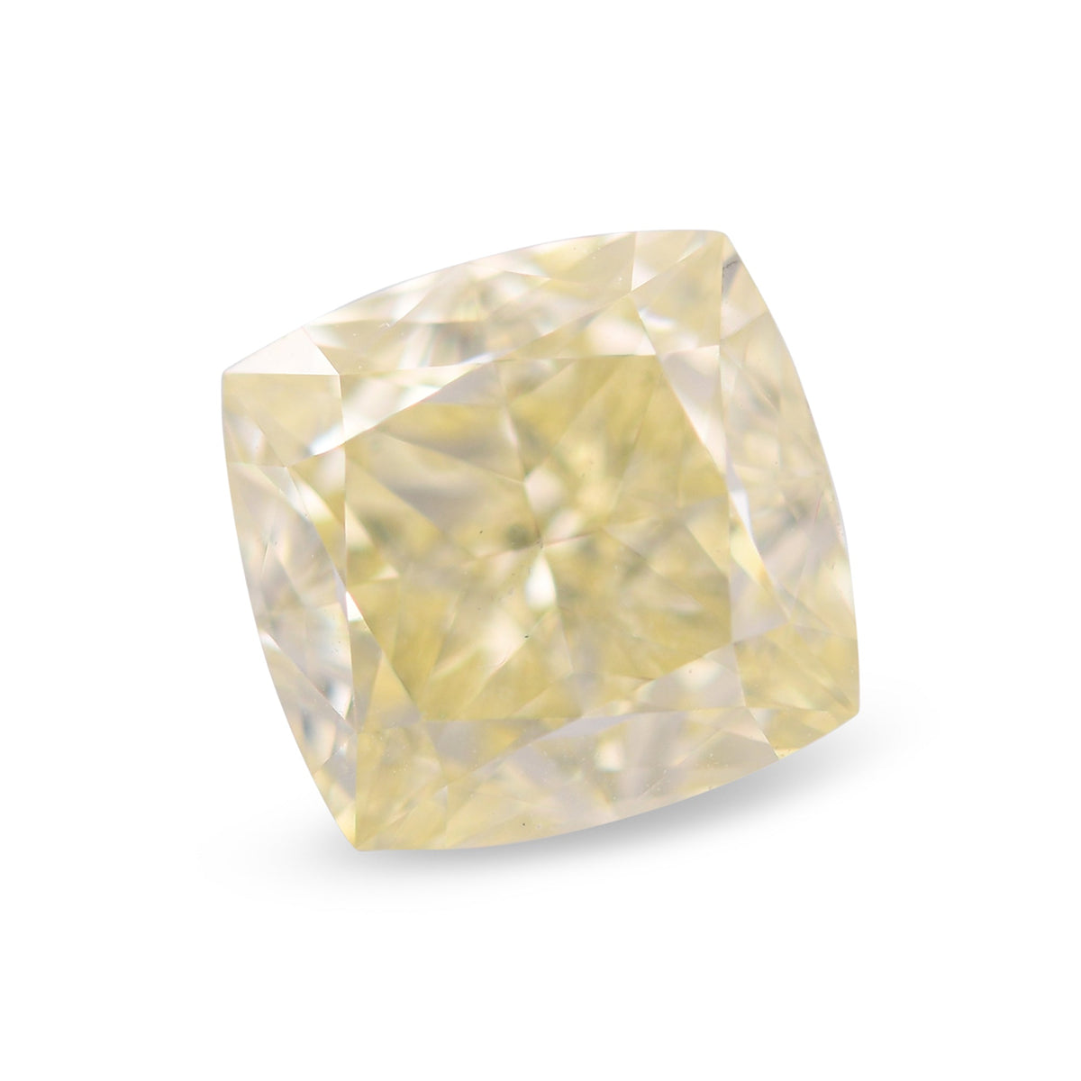 Kissenförmiger Diamant | 3,23 ct | Hellgelb | Reinheitsgrad VS2 | GIA | Ref. 691159