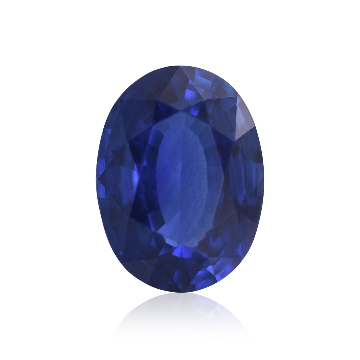 3,32 Karat blauer ovaler Saphir aus Sri Lanka (CD)
