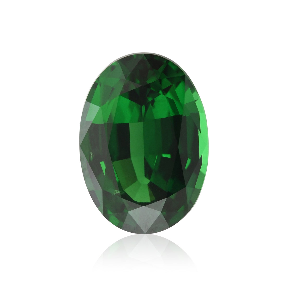Ovaler Edelstein | 3,33 ct | Grün | GWLAB | Ref. 724253