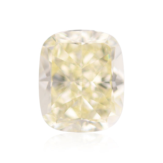 3,39 Karat hellgelber Kissen-Diamant VS2 GIA