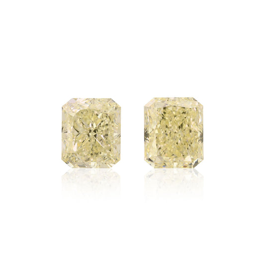 3,41 Karat hellgelbe, strahlende Diamanten, VS2, GIA