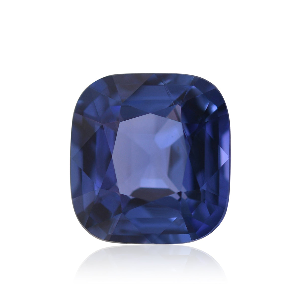 Kissenförmiger Saphir | 3,43 ct | Blau | GIA | Ref. 722687