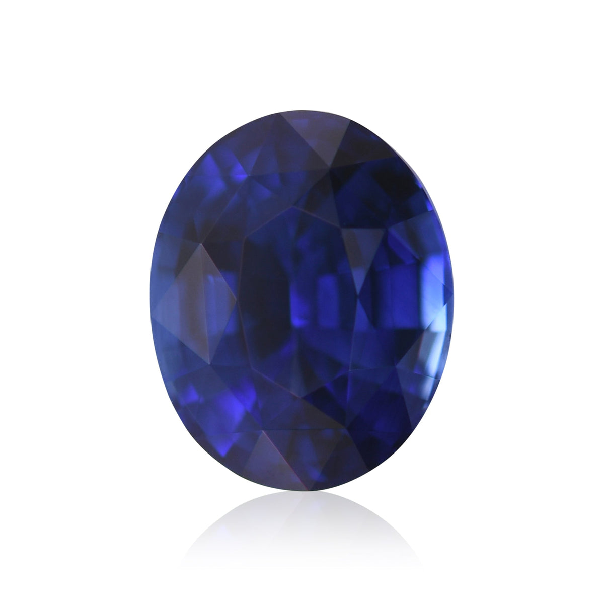 Ovaler Saphir | 3,52 ct | Blau | CD | Ref. 719432