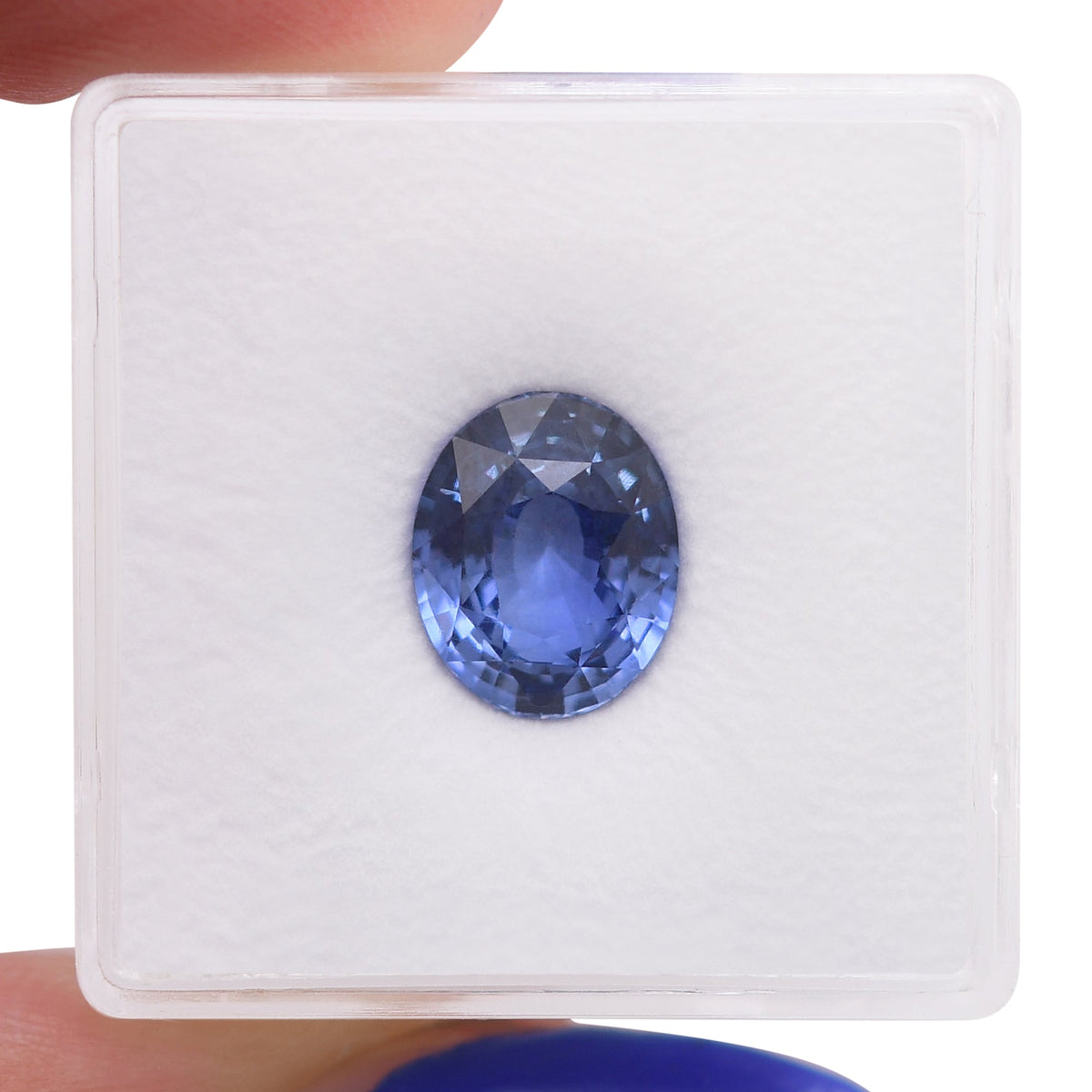 Ovaler Saphir | 3,52 ct | Blau | GIA | Ref. 722677