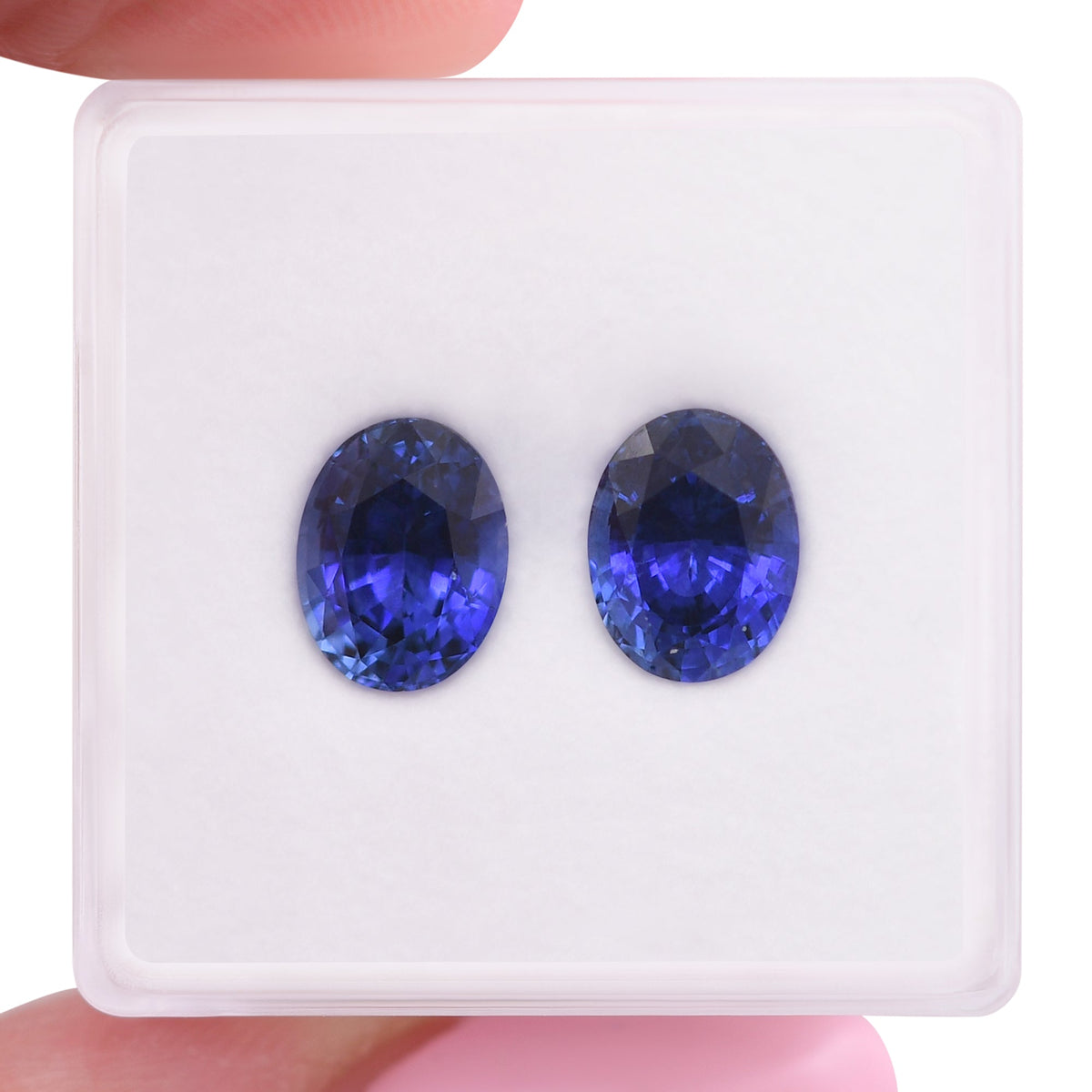 Ovaler Saphir | 3,54 ct | Blau | Ref. 723920