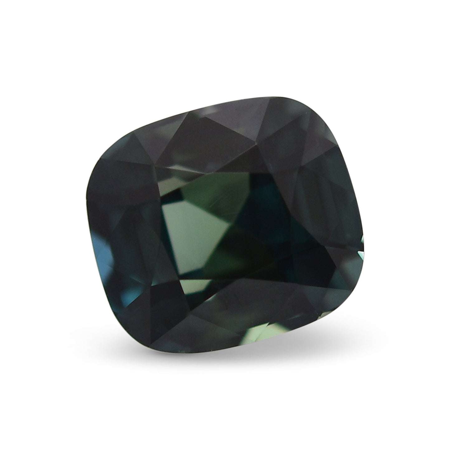 3,58 Karat grüner MADAGASCAR Cushion Sapphire CD