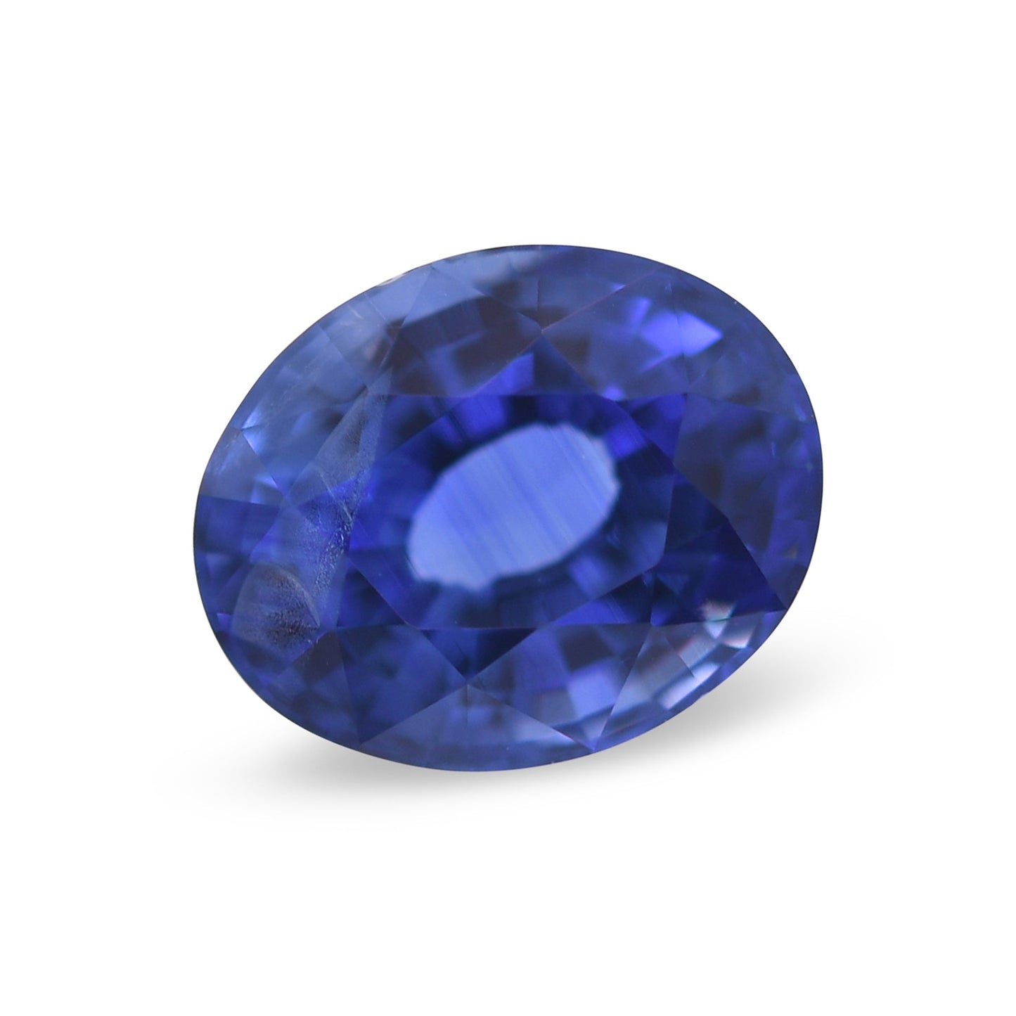 3,63 Karat blauer ovaler Saphir aus Sri Lanka, GIA
