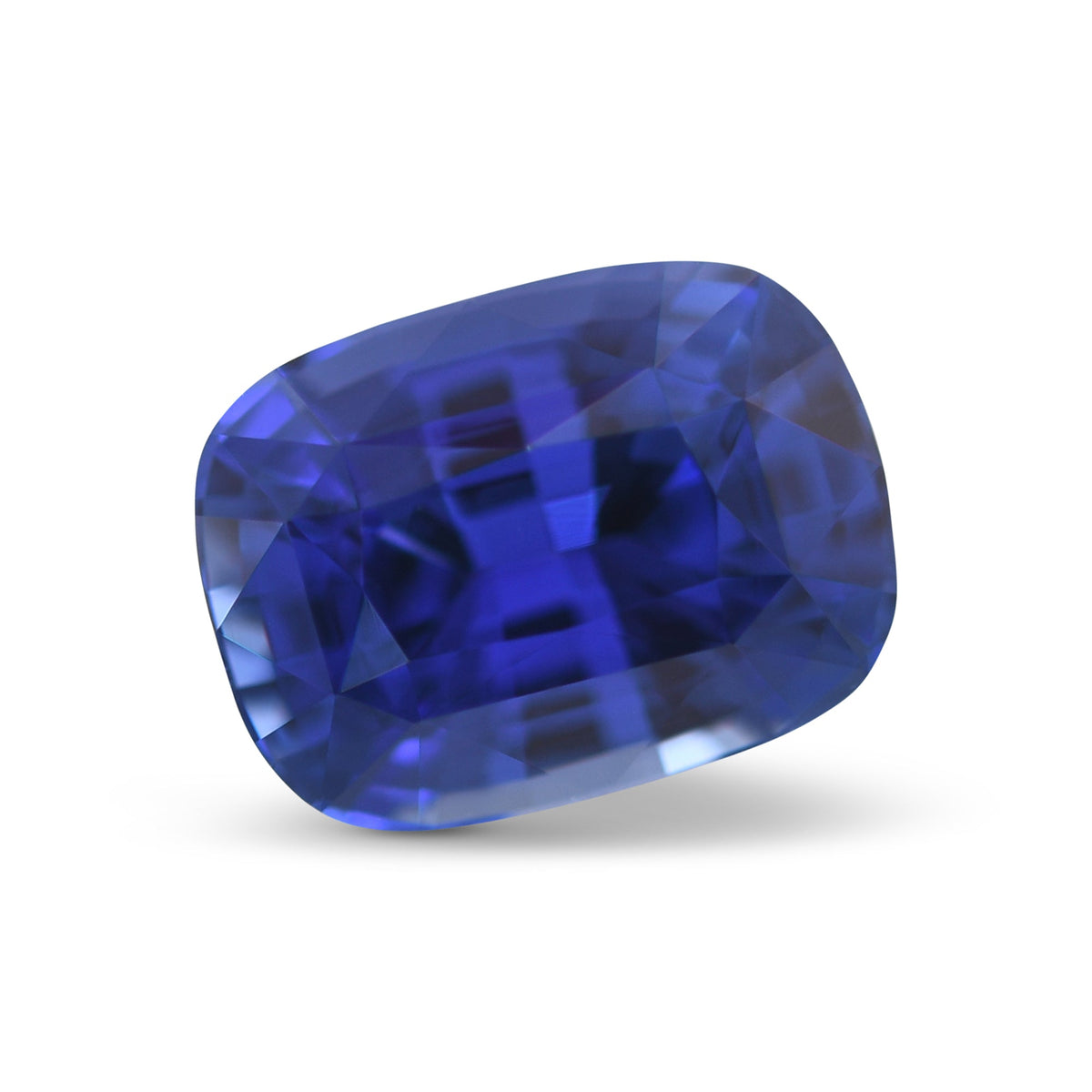 Kissenförmiger Saphir | 3,67 ct | Blau | CD | Ref. 719437