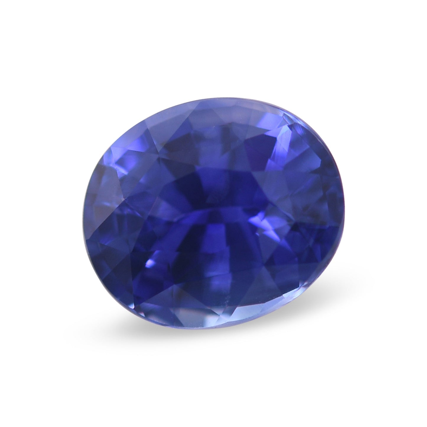 3,81 Karat blauer ovaler Saphir aus Sri Lanka (AGL)
