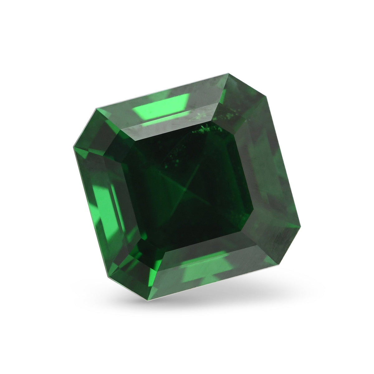 Asscher Gemstone | 3.93 ct | Green | GWLAB | Ref 724255