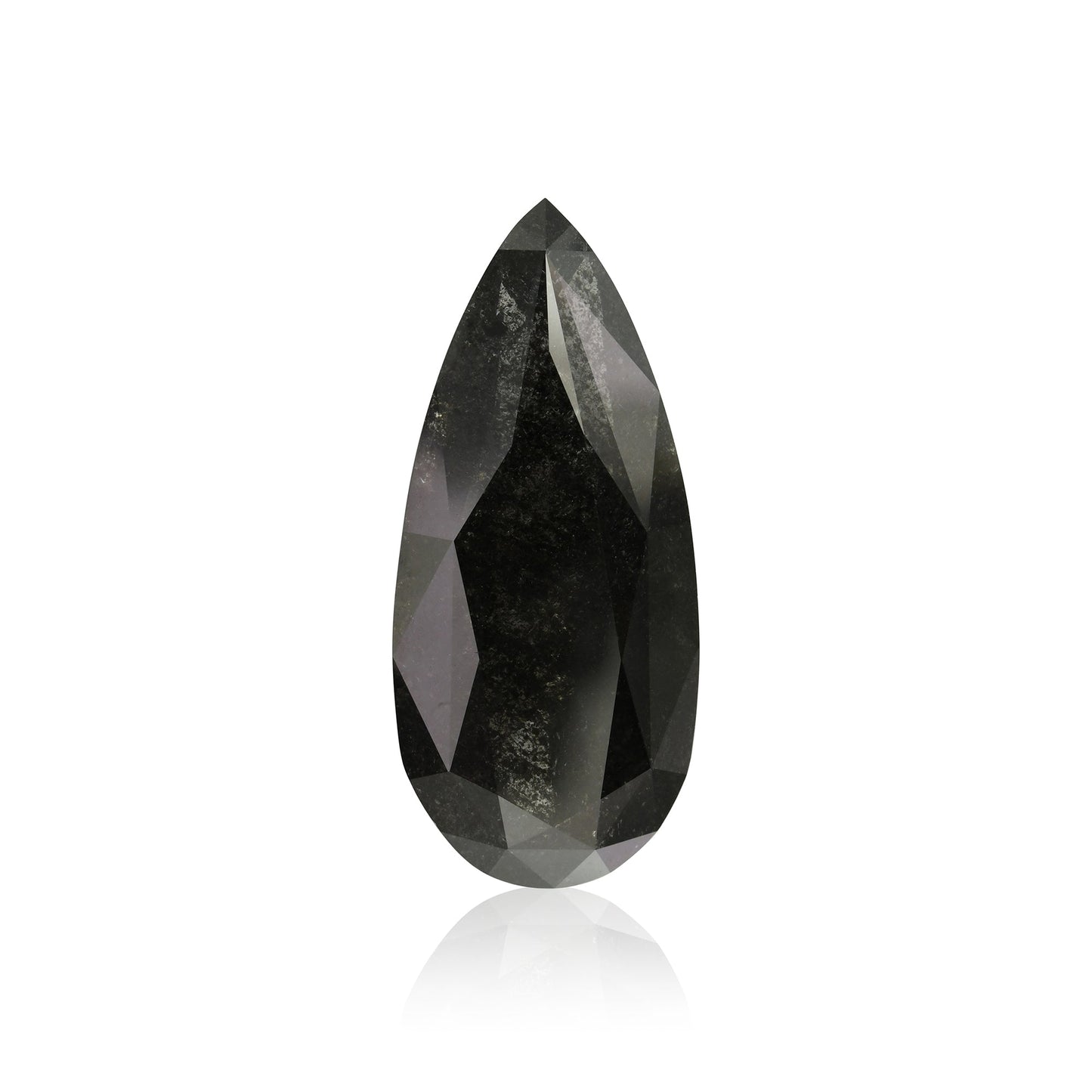 30,05 Karat Fancy Dark Gray Birnear Diamond GIA