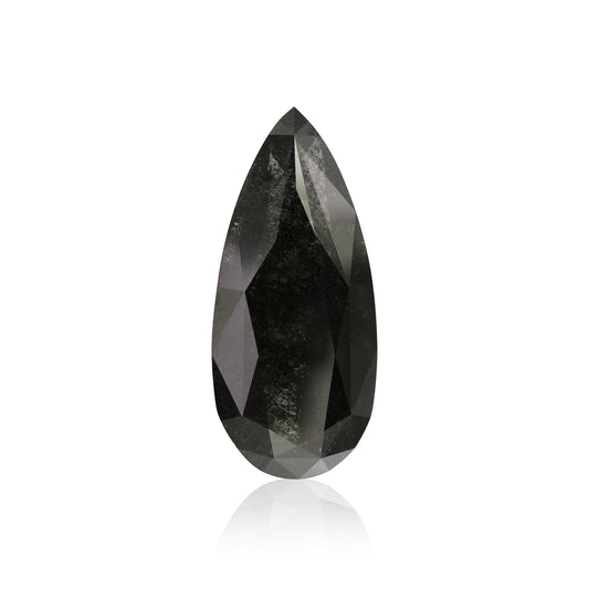 30,05 Karat Fancy Dark Gray Birnear Diamond GIA