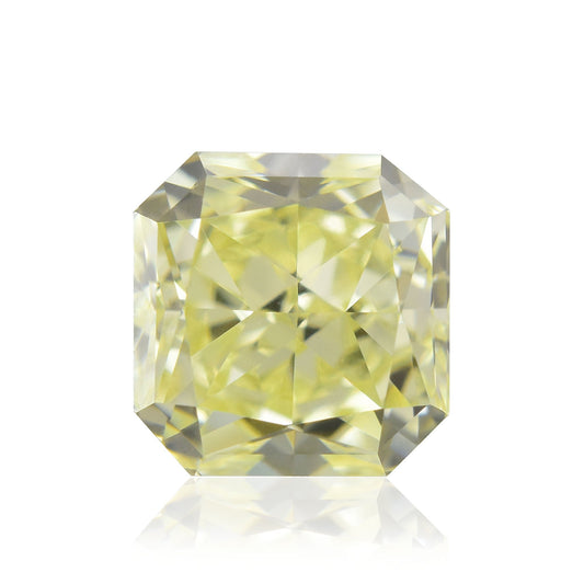 0,61 Karat Fancy Light Yellow Radiant (VS2)