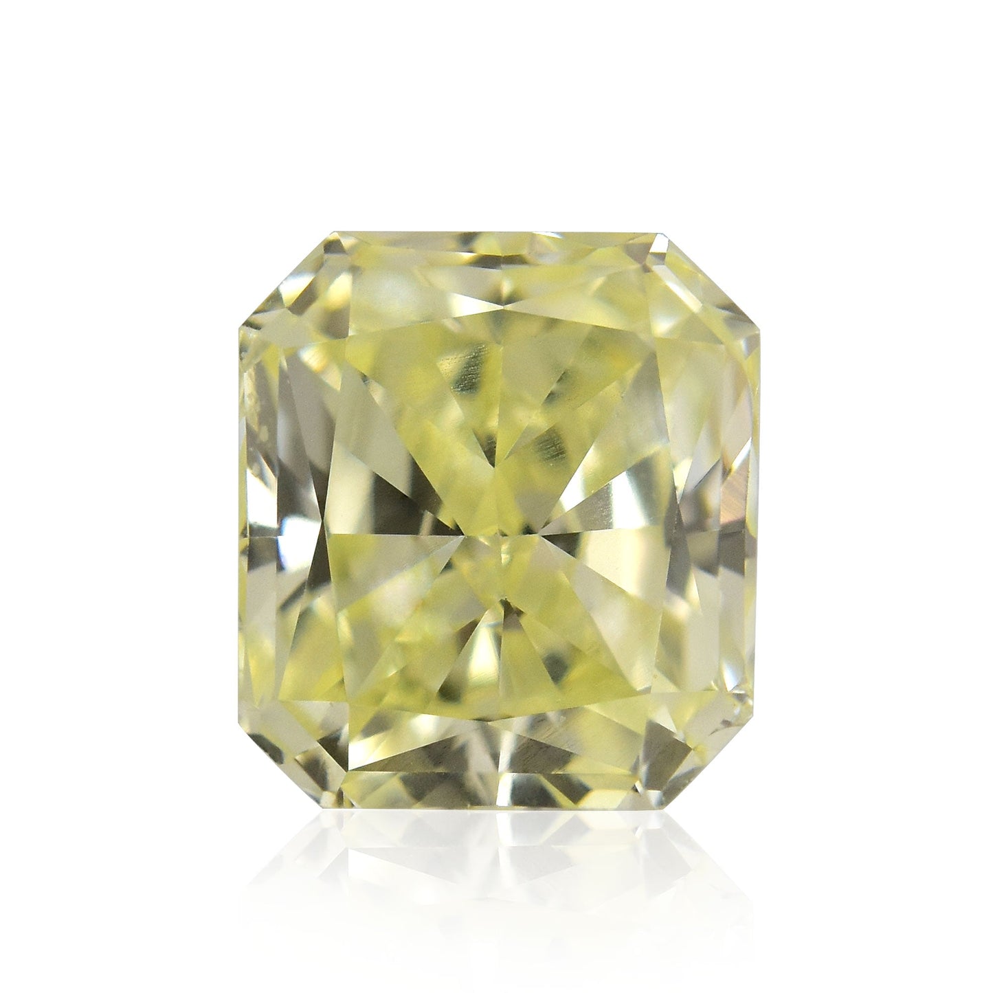 0,60 Karat Fancy Light Yellow Radiant (VS1)