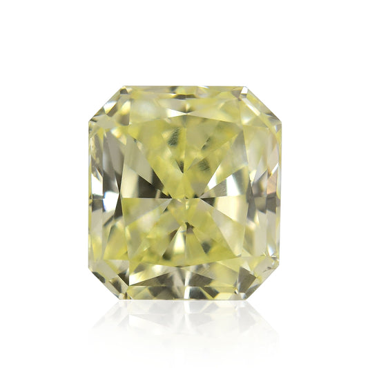 0.60 Carat Fancy Light Yellow Radiant Diamond (VS1)