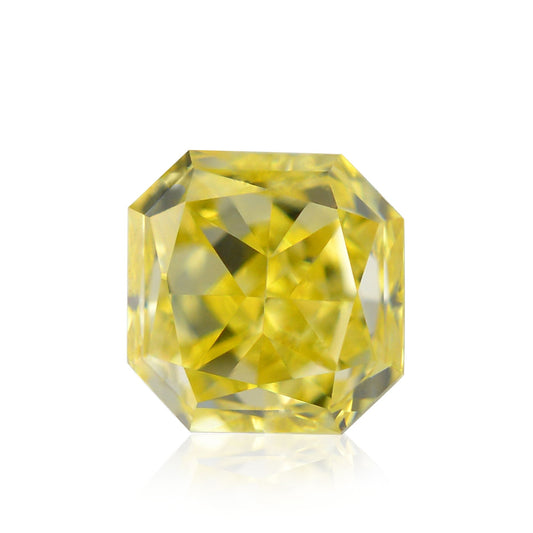 0,35 Karat Fancy Intense Yellow Radiant VVS1 IGI