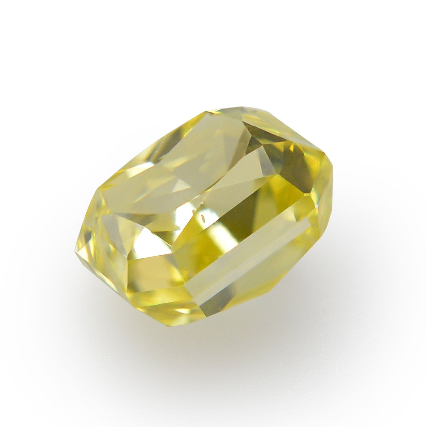 0,35 Karat Fancy Intense Yellow Radiant VS2 IGI