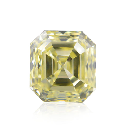 0,70 Karat Fancy Yellow Emerald Diamond VVS2 IGI
