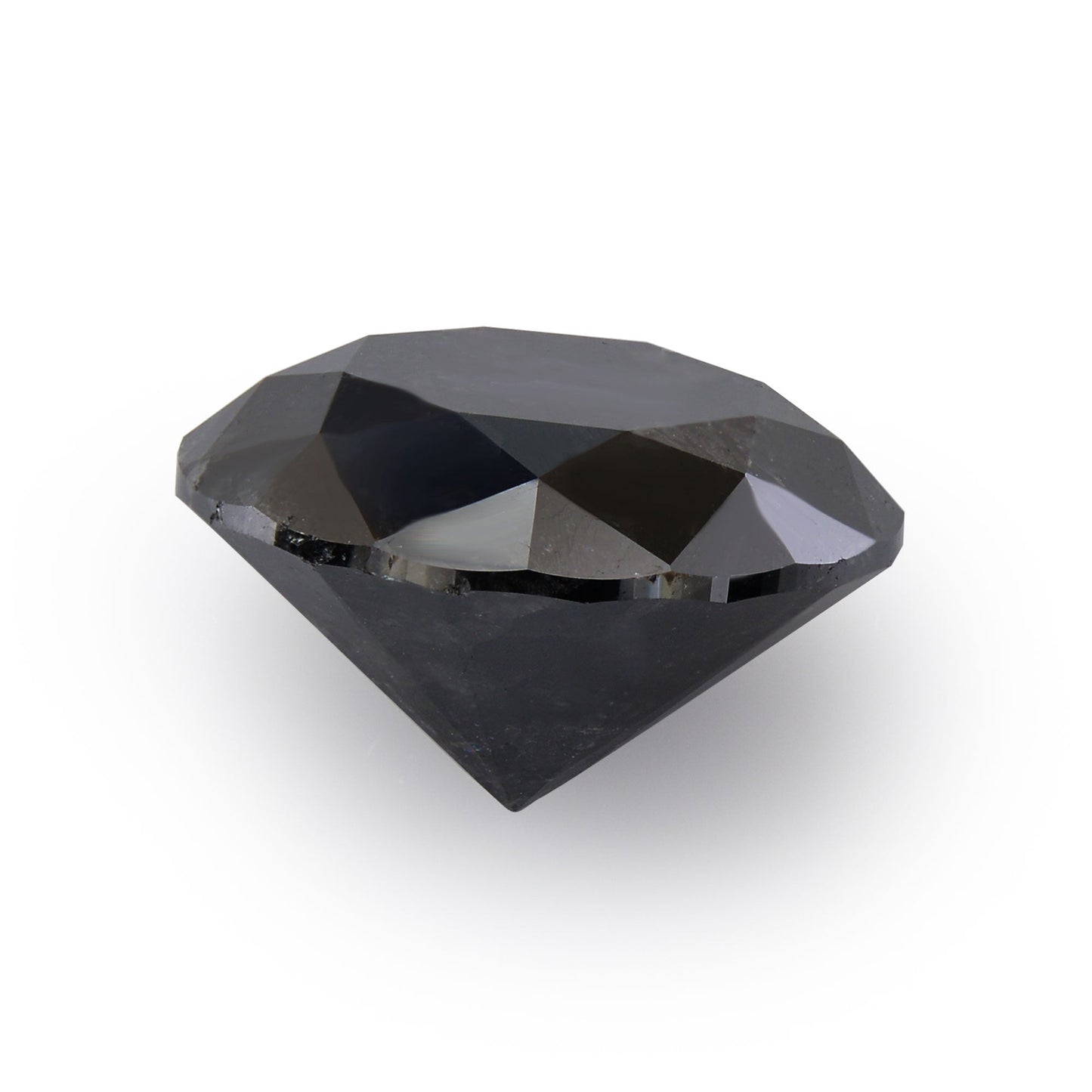 6,02 Karat Fancy Black Brillant-Diamant, GIA-zertifiziert