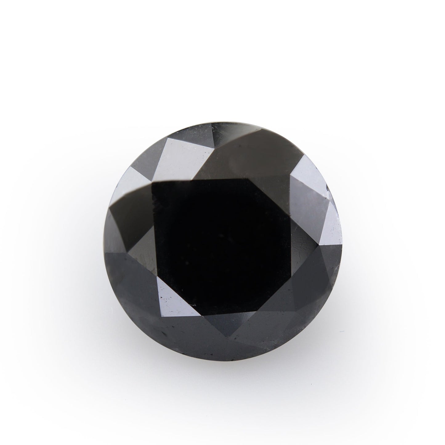 6,02 Karat Fancy Black Brillant-Diamant, GIA-zertifiziert