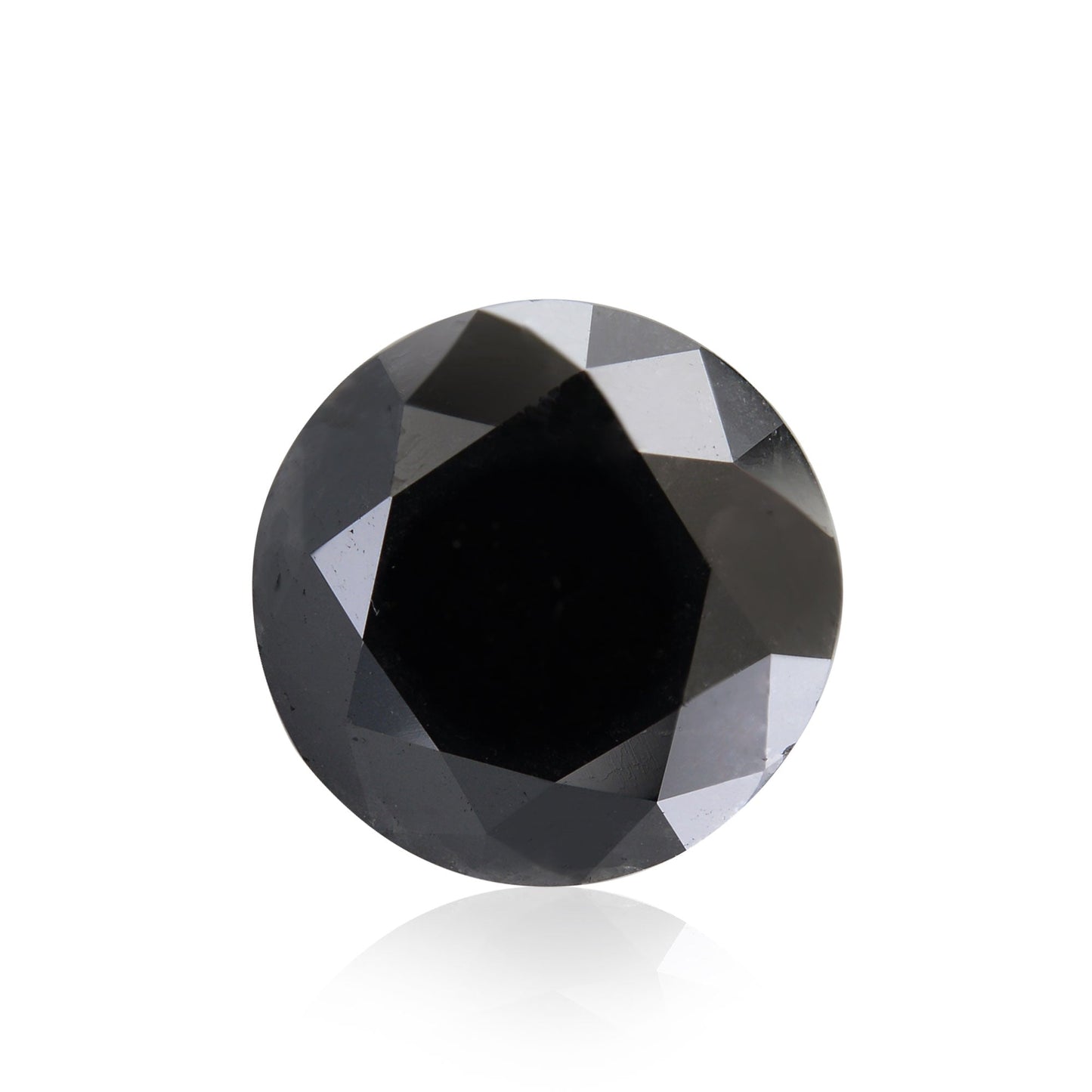 6,02 Karat Fancy Black Brillant-Diamant, GIA-zertifiziert