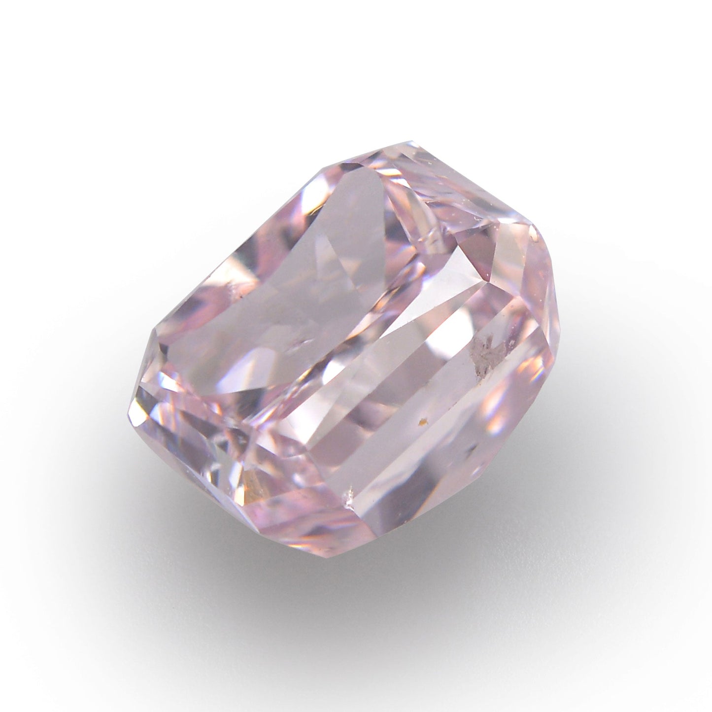 0,89 Karat Fancy Intense Purplish Pink Radiant SI2 GIA