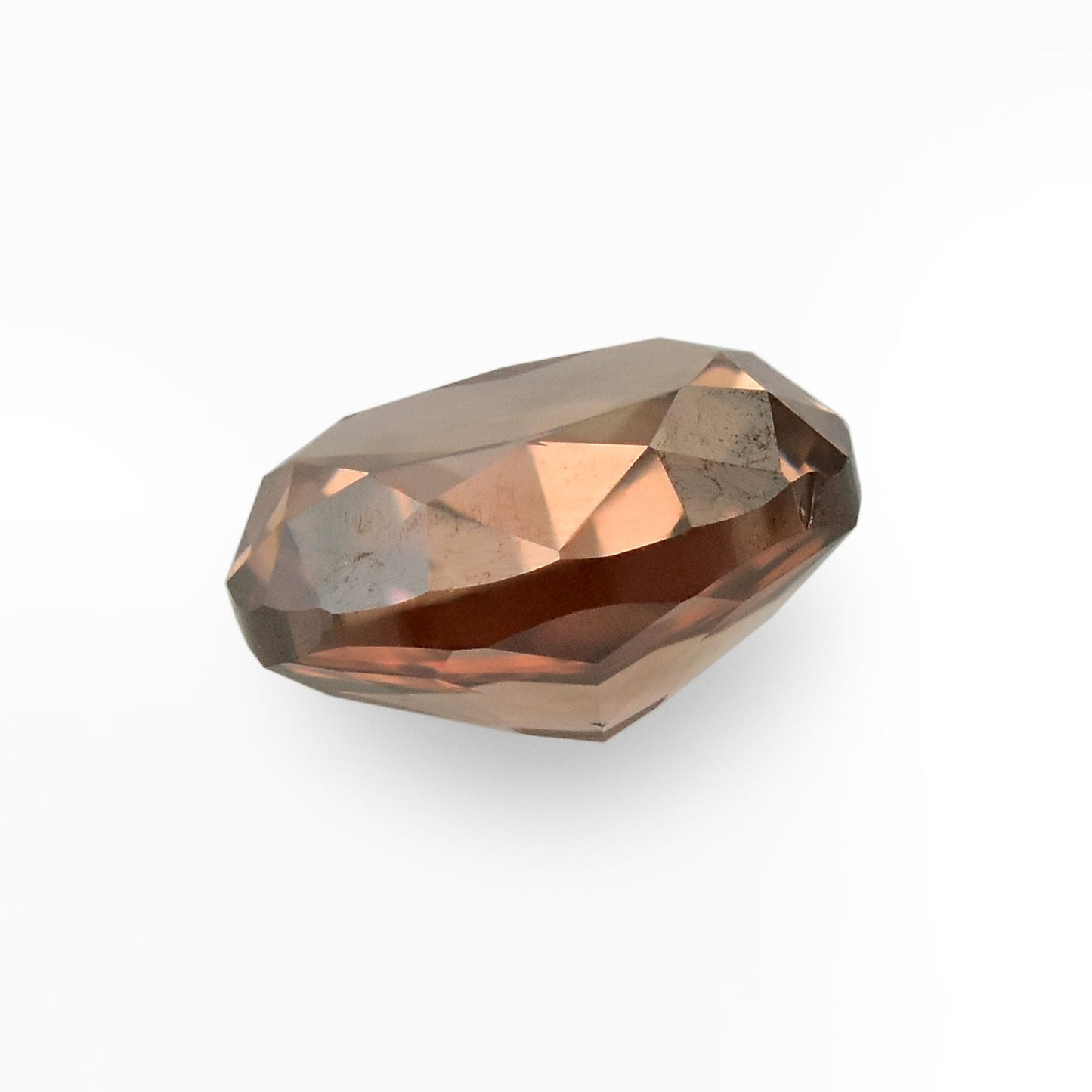 0.17 Carat Fancy Brown Orange Oval Diamond SI2 GIA