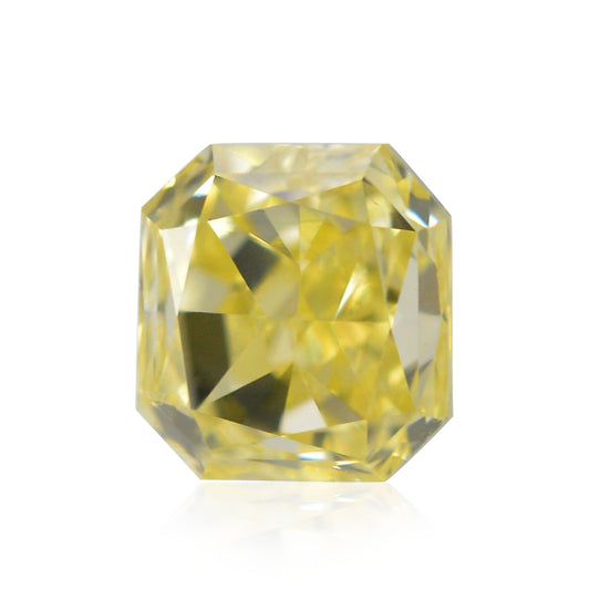 0,35 Karat Fancy Intense Yellow Radiant VS2 IGI