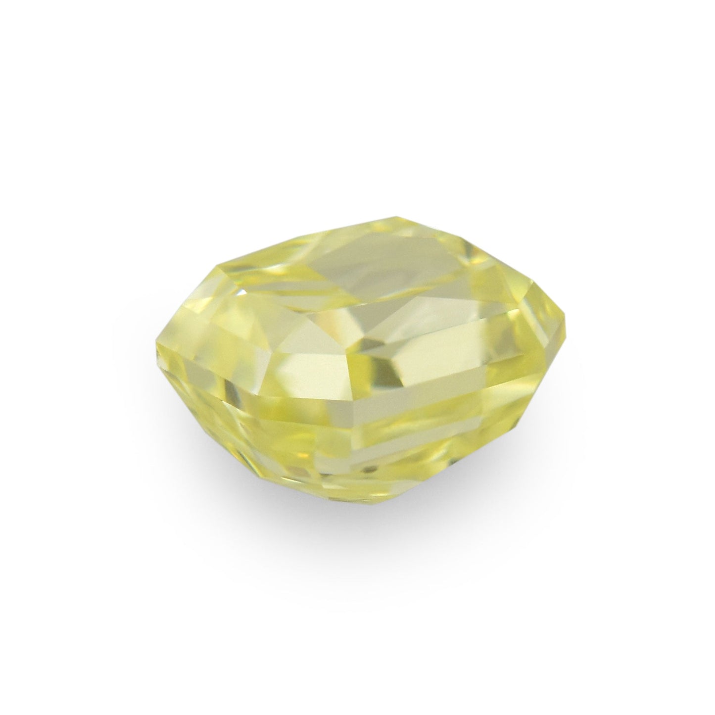 0,41 Karat Fancy Yellow Radiant VS2 IGI