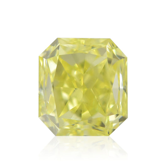 0,41 Karat Fancy Yellow Radiant VS2 IGI