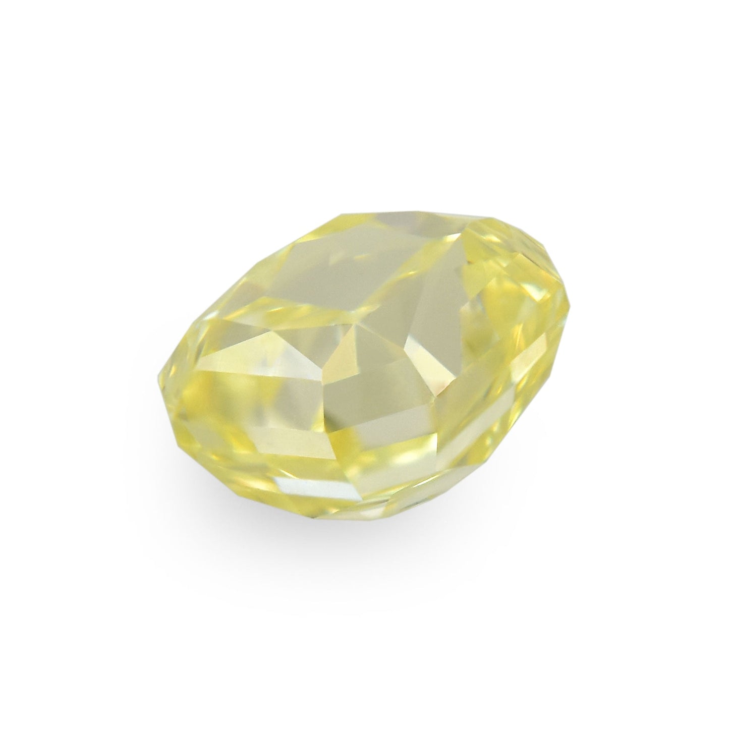 0,46 Karat Fancy Yellow Radiant VS2 IGI