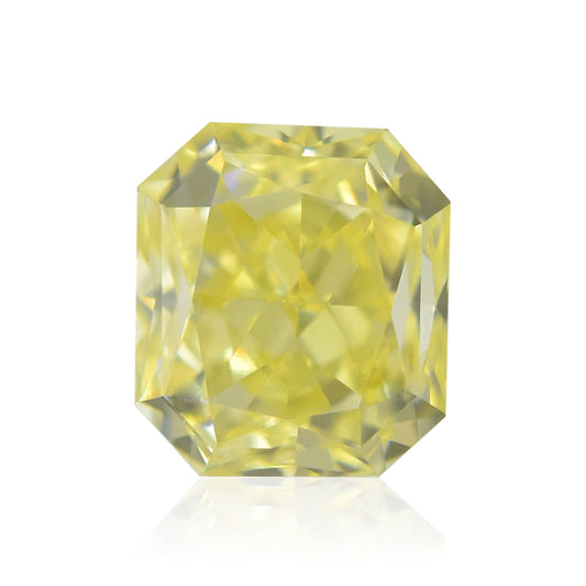 0,46 Karat Fancy Yellow Radiant VS2 IGI