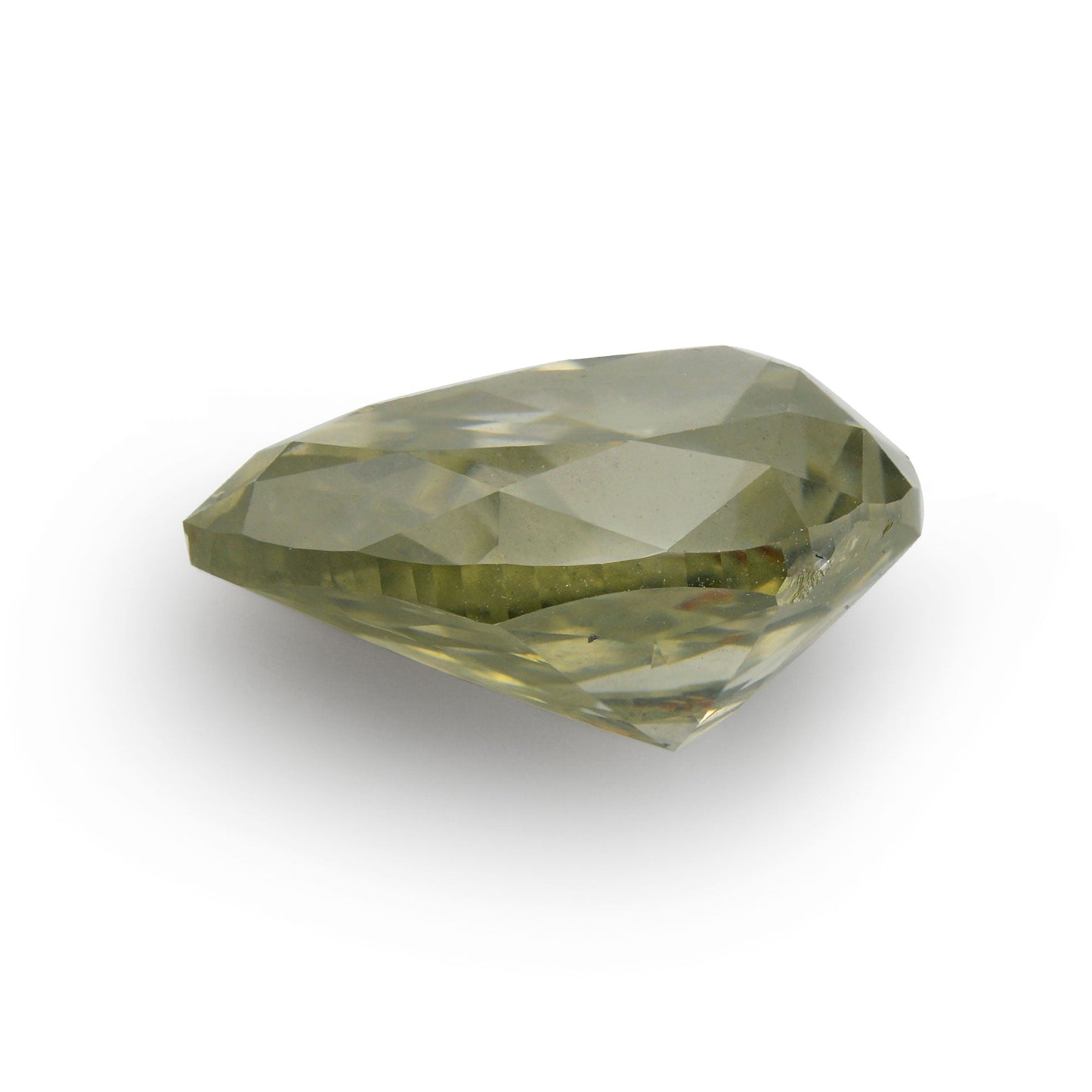 5,60 Karat Chamäleon-Birnen-Diamant (I1) GIA