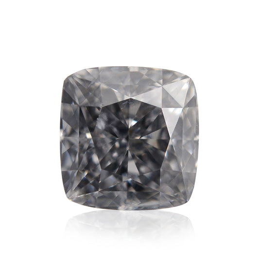 0,45 Karat Fancy Blue Gray Cushion Diamant SI2 GIA