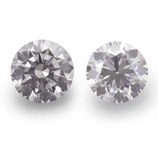 1,21 Karat zartrosa, runde Diamanten, VS2, GIA