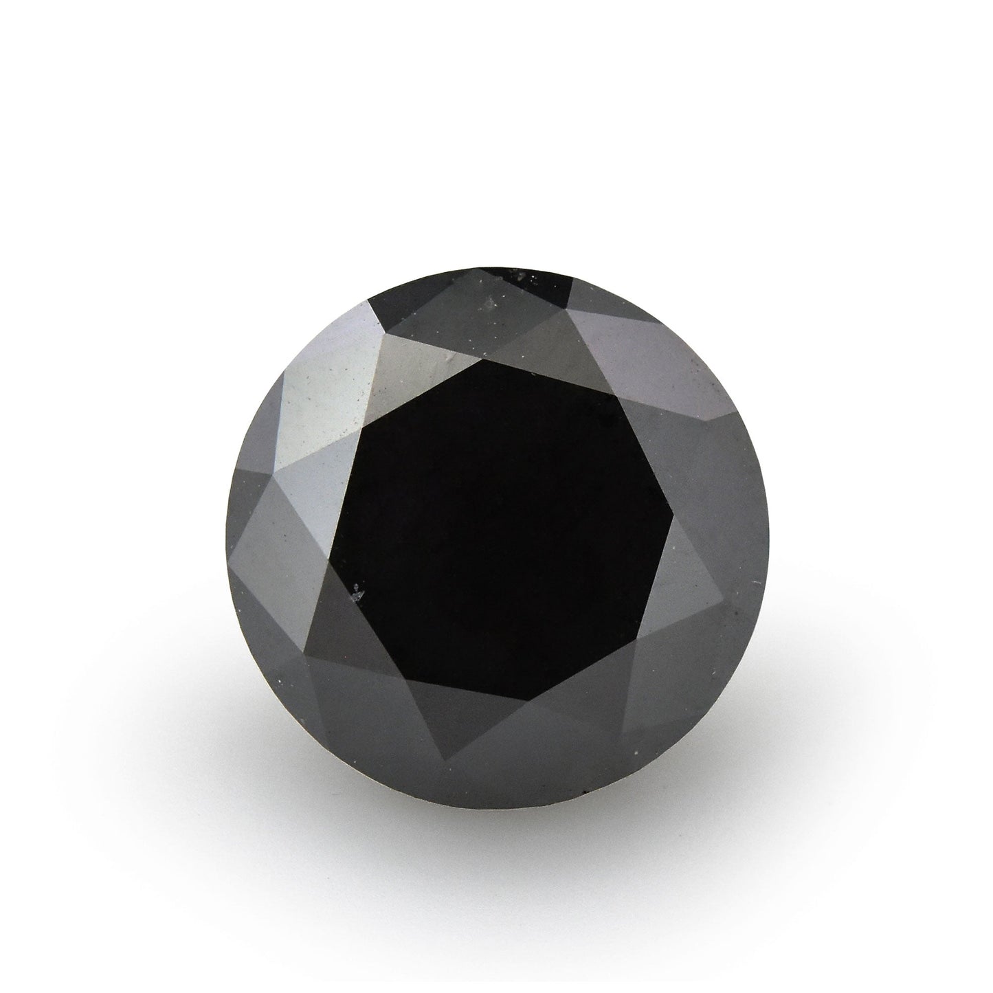 2,20 Karat Fancy Black Brillant Diamant, GIA-zertifiziert