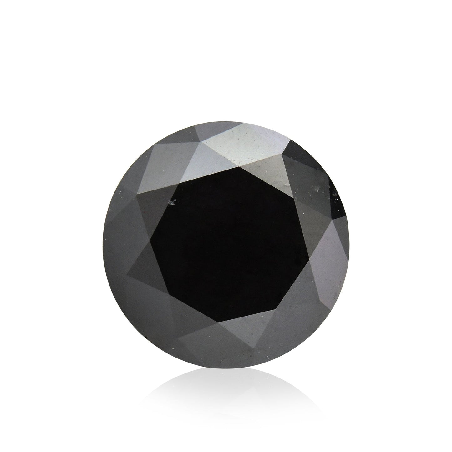 2,20 Karat Fancy Black Brillant Diamant, GIA-zertifiziert