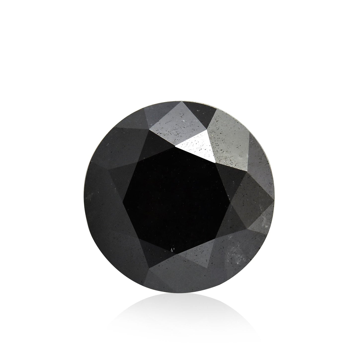 2,30 Karat Fancy Black Brillant Diamant, GIA-zertifiziert