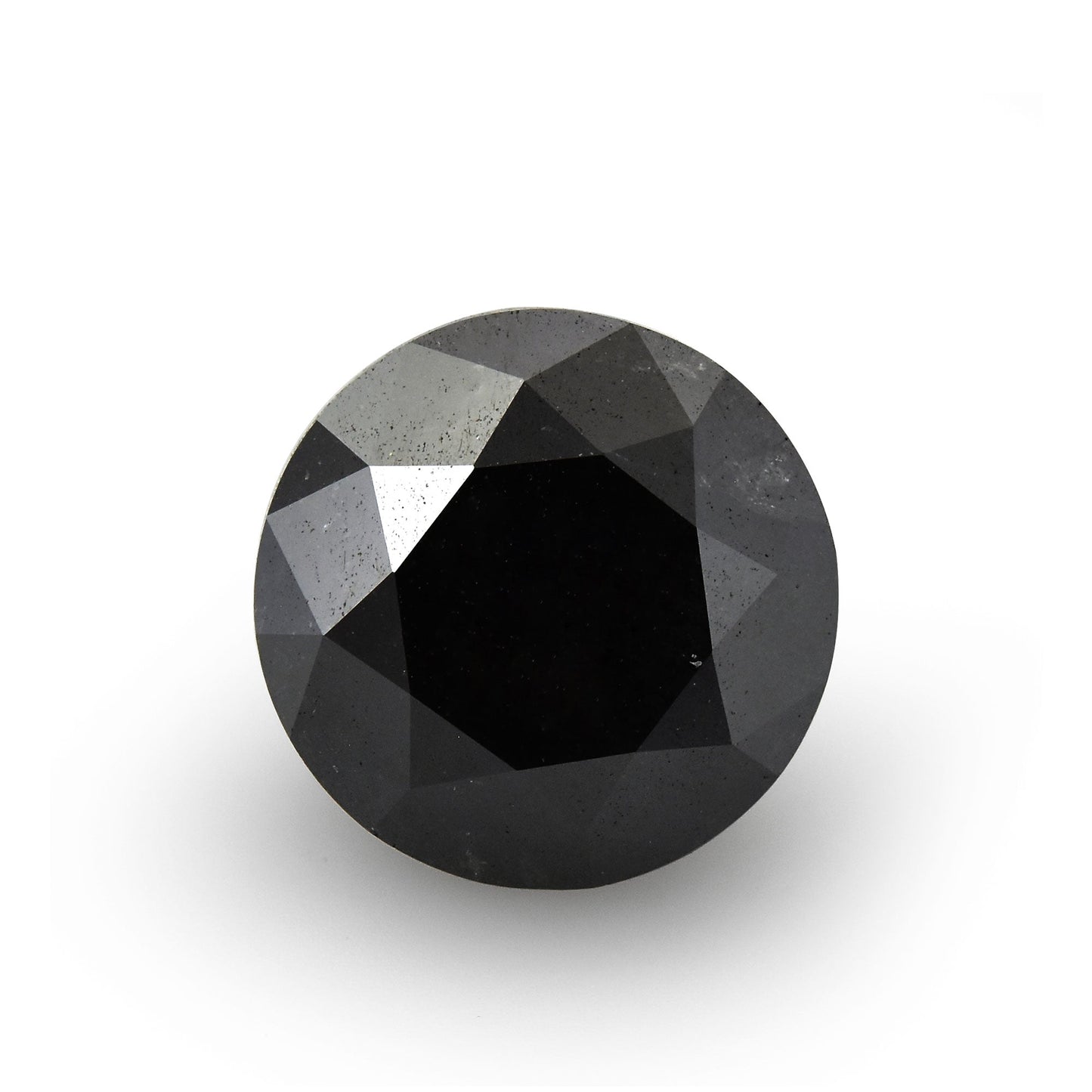 2,30 Karat Fancy Black Brillant Diamant, GIA-zertifiziert