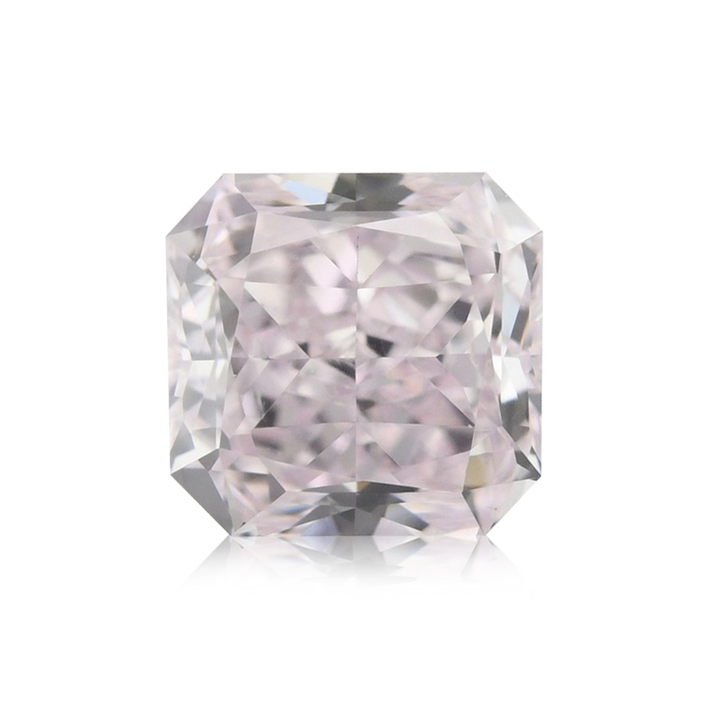 0,40 Karat Fancy Light Purplish Pink Radiant VS1 GIA