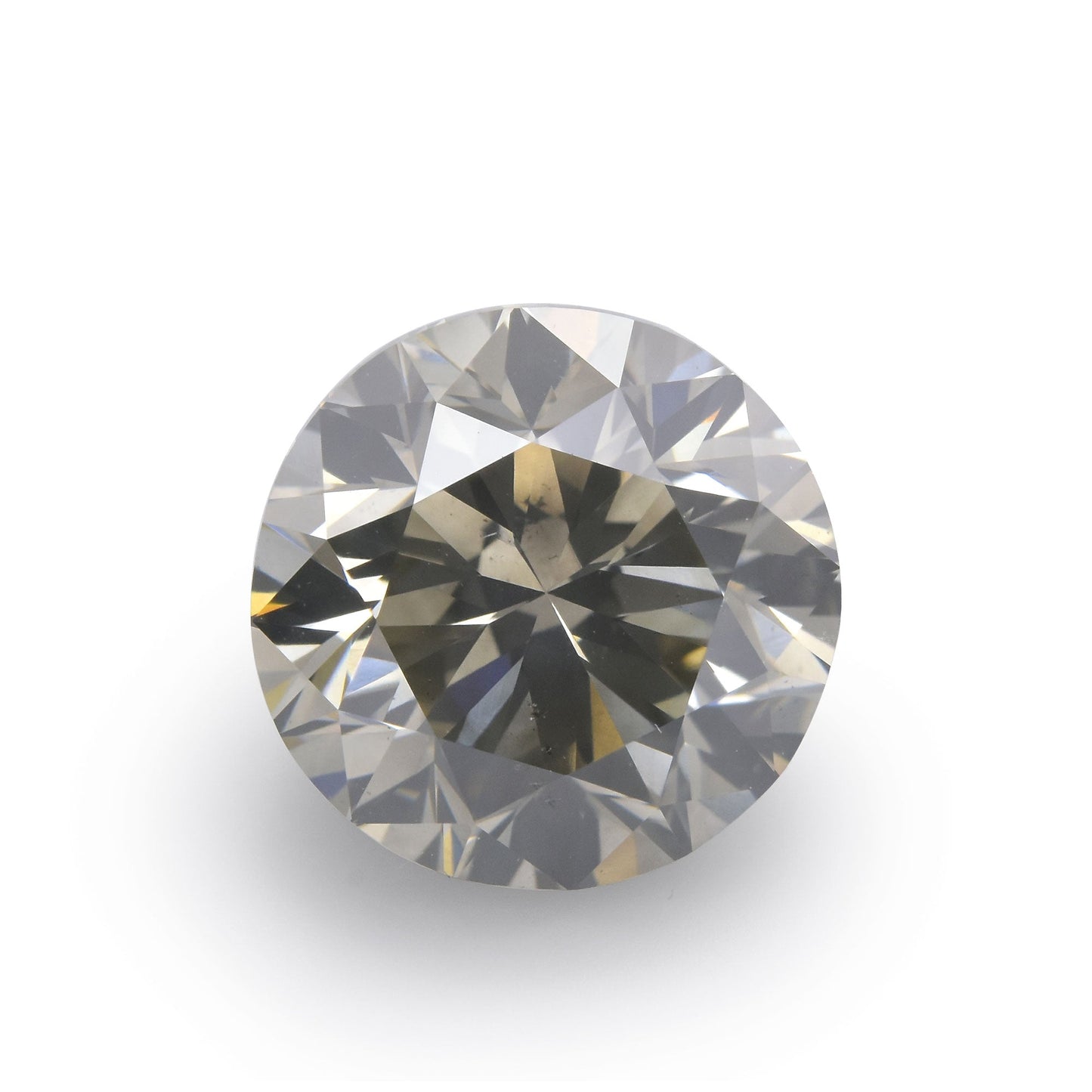 2,04 Karat Fancy Gray Rundbrillanter SI2 GIA