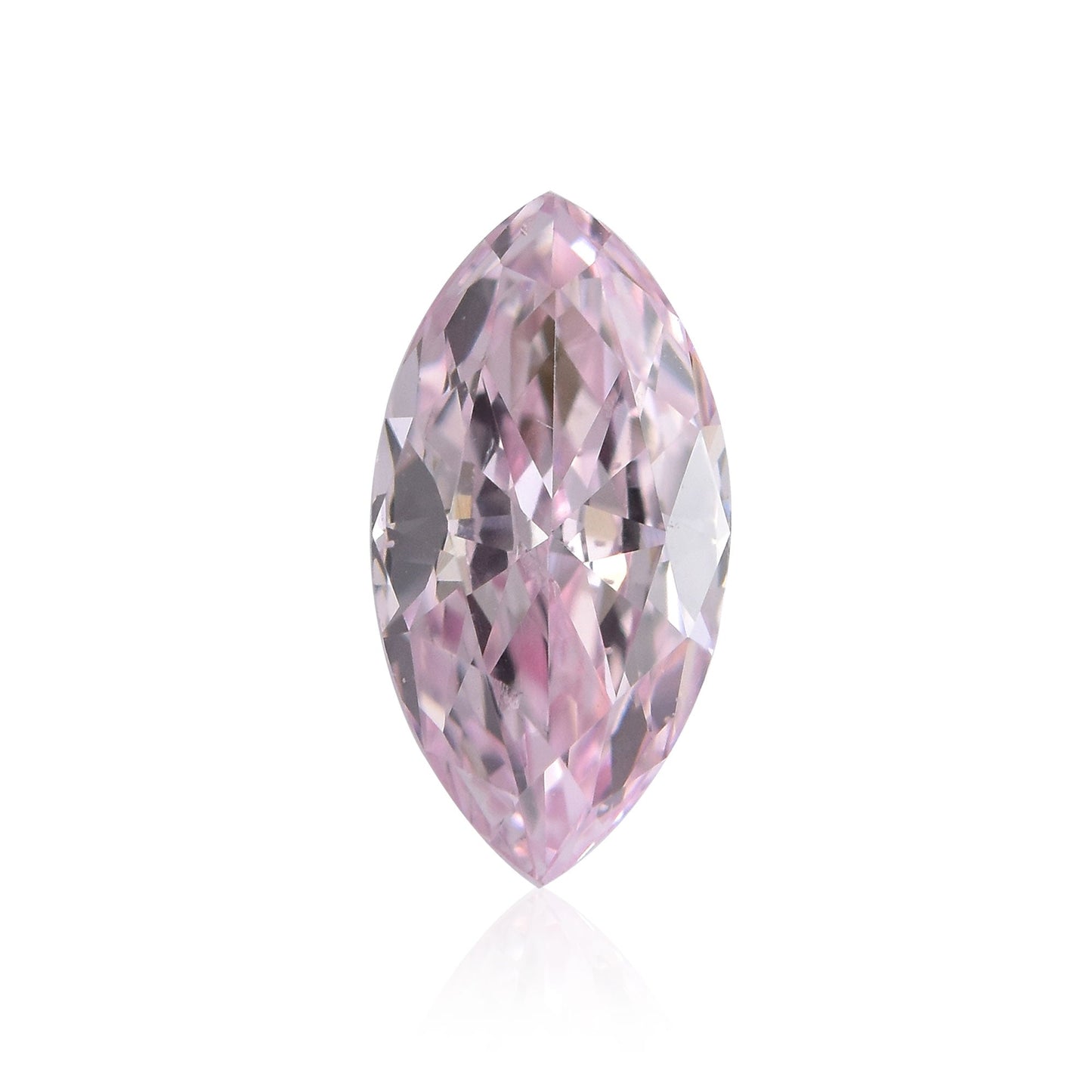 0,24 Karat Fancy Purplish Pink Marquise-Diamant (I1) GIA