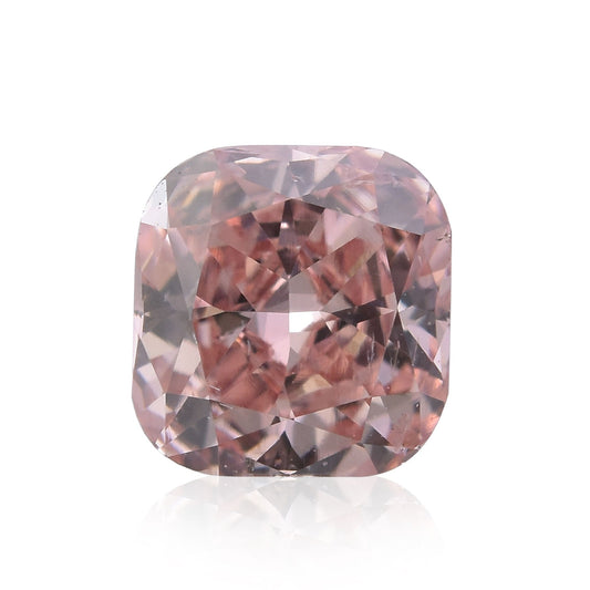 0,35 Karat Fancy Intense Pink Cushion Diamond SI2 GIA