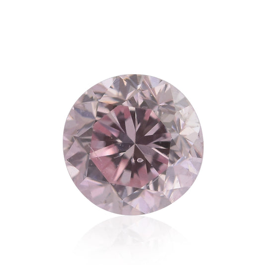 0,26 Karat Fancy Purplish Pink Runder Brillanter Argyle Diamant SI1 GIA