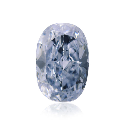 0.70 Carat Fancy Blue Oval Diamond VS2 GIA