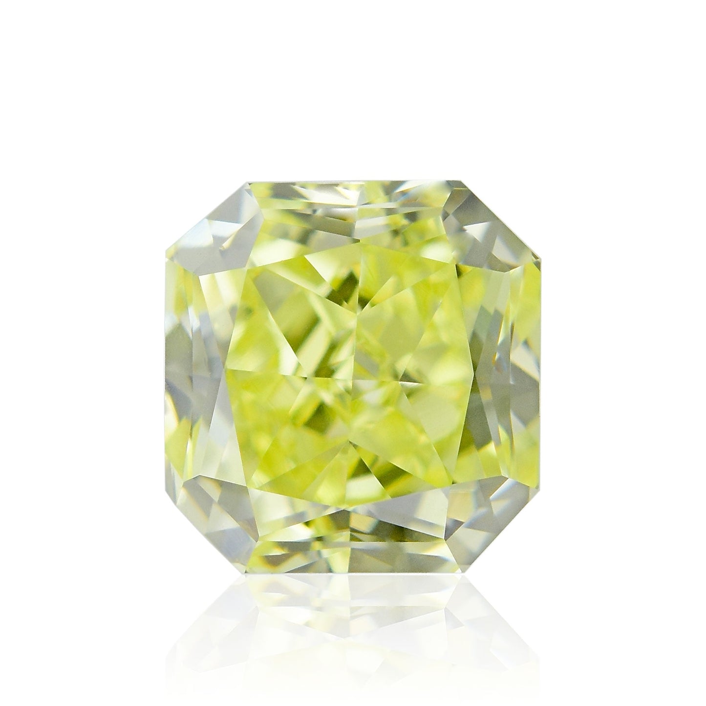 0,52 Karat Fancy Yellow Radiant VVS2 GIA