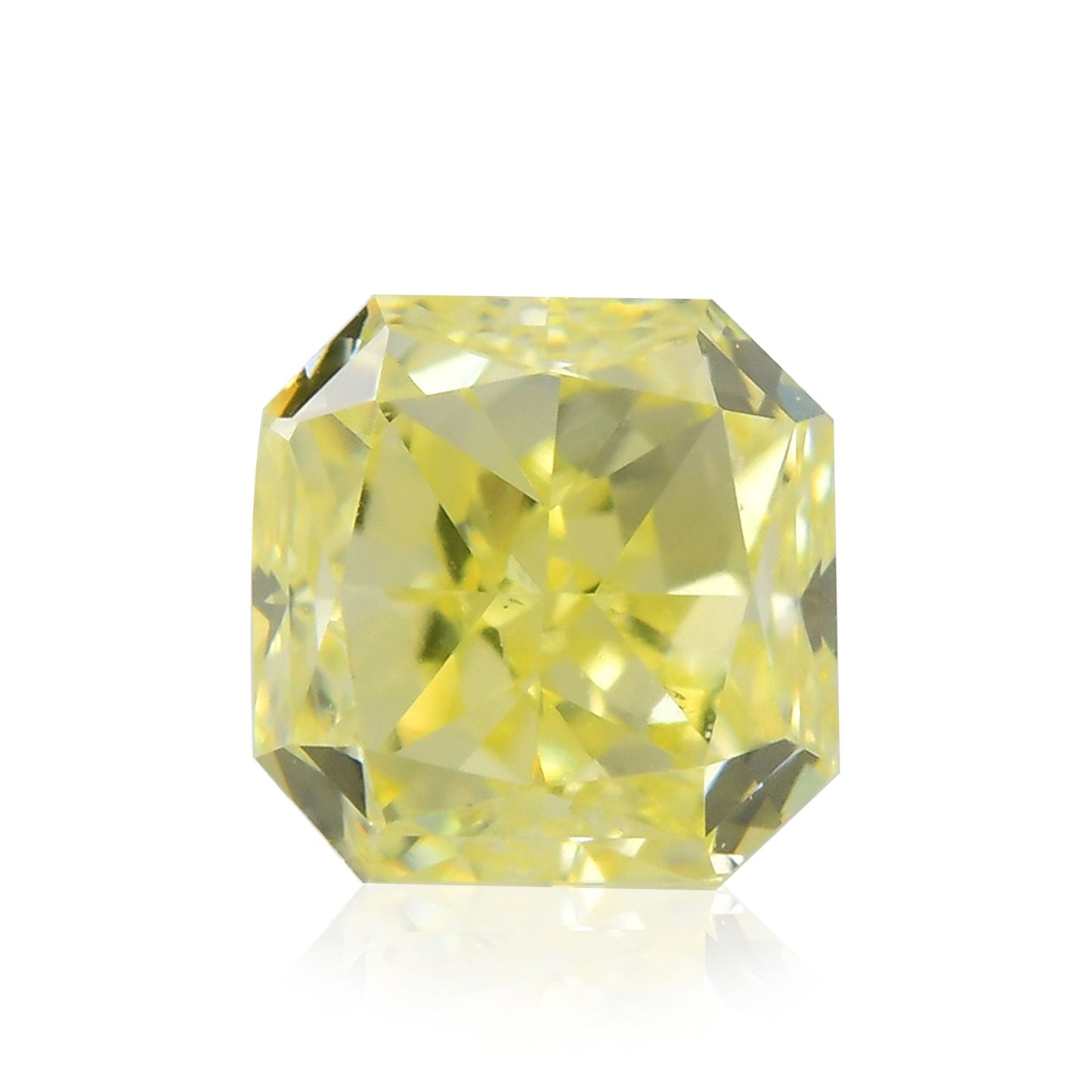 0,40 Karat Fancy Yellow Radiant (VS2)