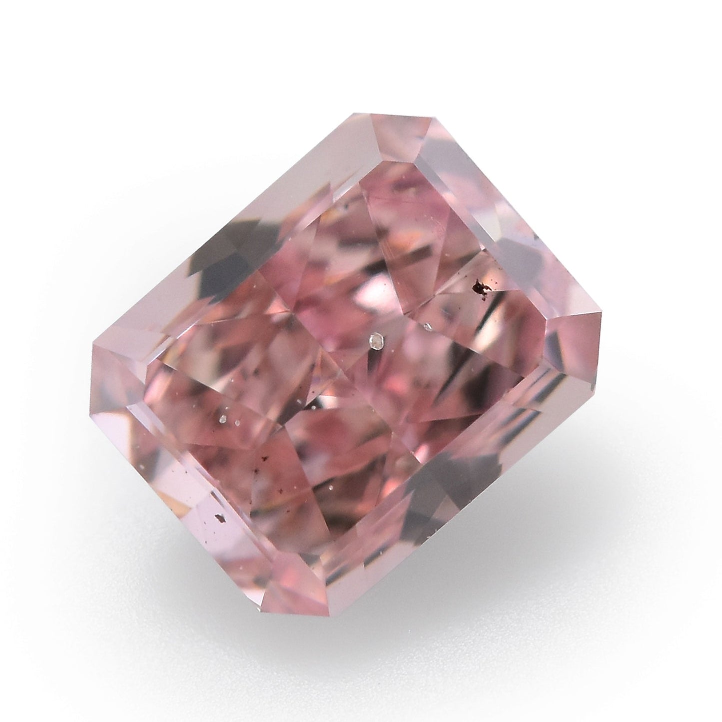 0,29 Karat Fancy Pink Radiant Diamant SI1 GIA