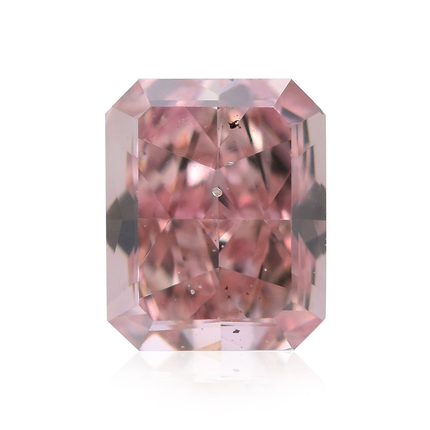 0,29 Karat Fancy Pink Radiant Diamant SI1 GIA