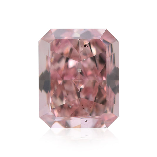 0,29 Karat Fancy Pink Radiant Diamant SI1 GIA